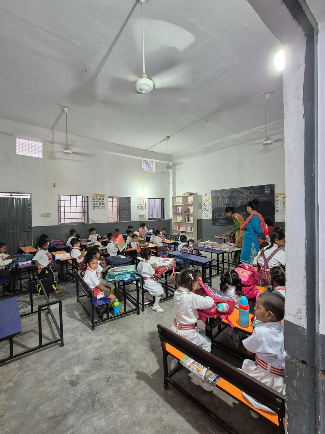 Uttam Public School primary classroom